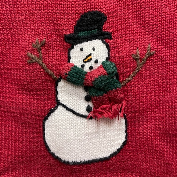 Strasburg - Vintage Snowman Sweater - 2/3 - Picture 3 of 6